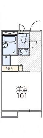 レオパレス川島の物件間取画像